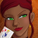 Mathilde with Knave, by Jennifer Zyren Smith