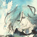 Snow-by-Night in Watercolors, by Annie Stoll