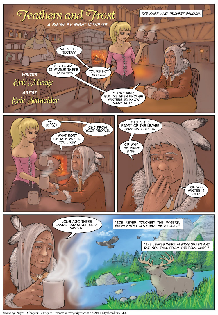 Feathers and Frost, Page 1