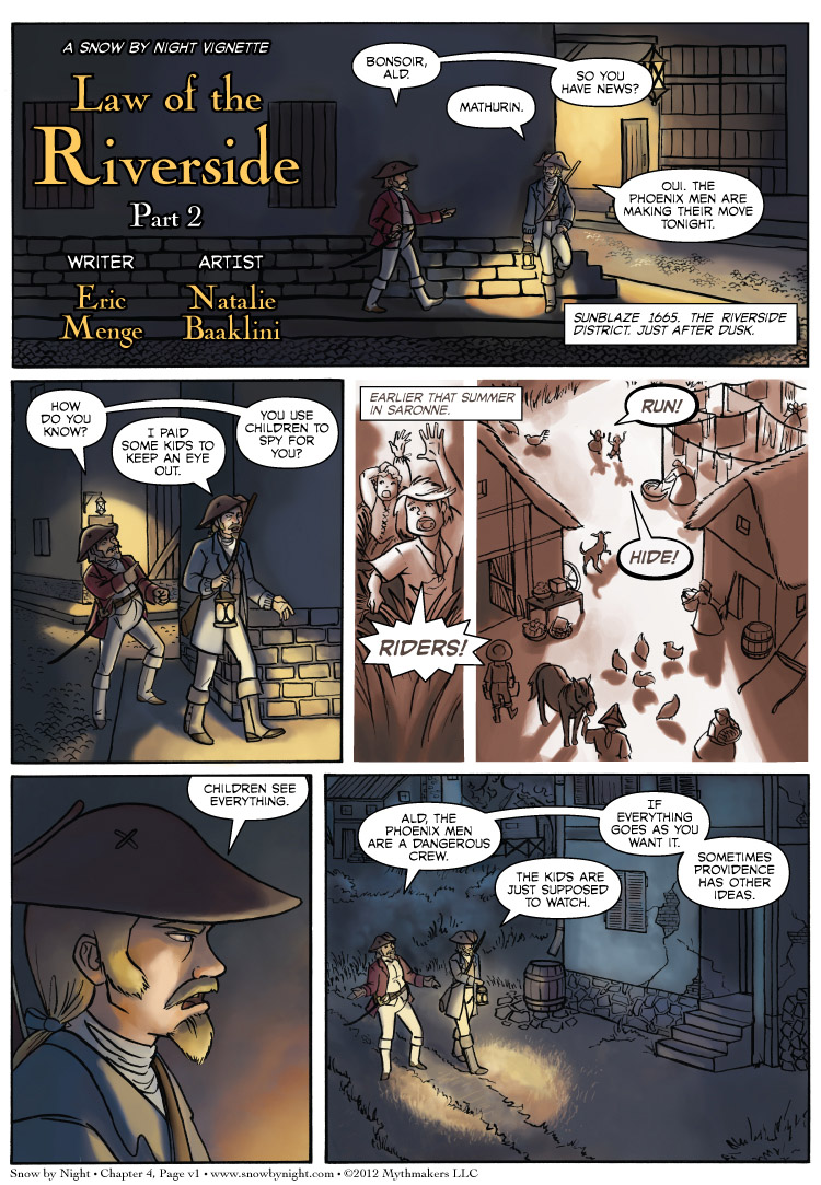 Law of the Riverside Part 2, Page 1